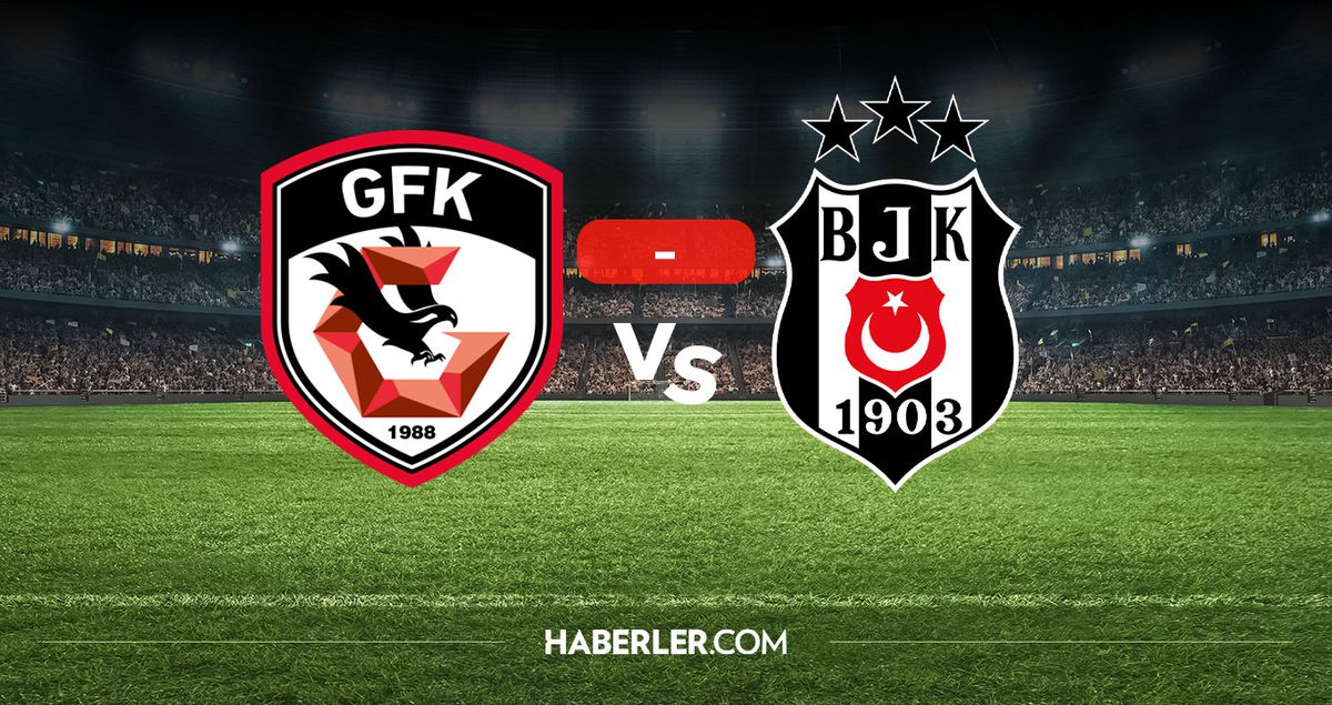 Gaziantep FK Beşiktaş maçı kaç kaç? MAÇ SONUCU! Gaziantep FK Beşiktaş golleri kim attı, canlı maç anlatımı!