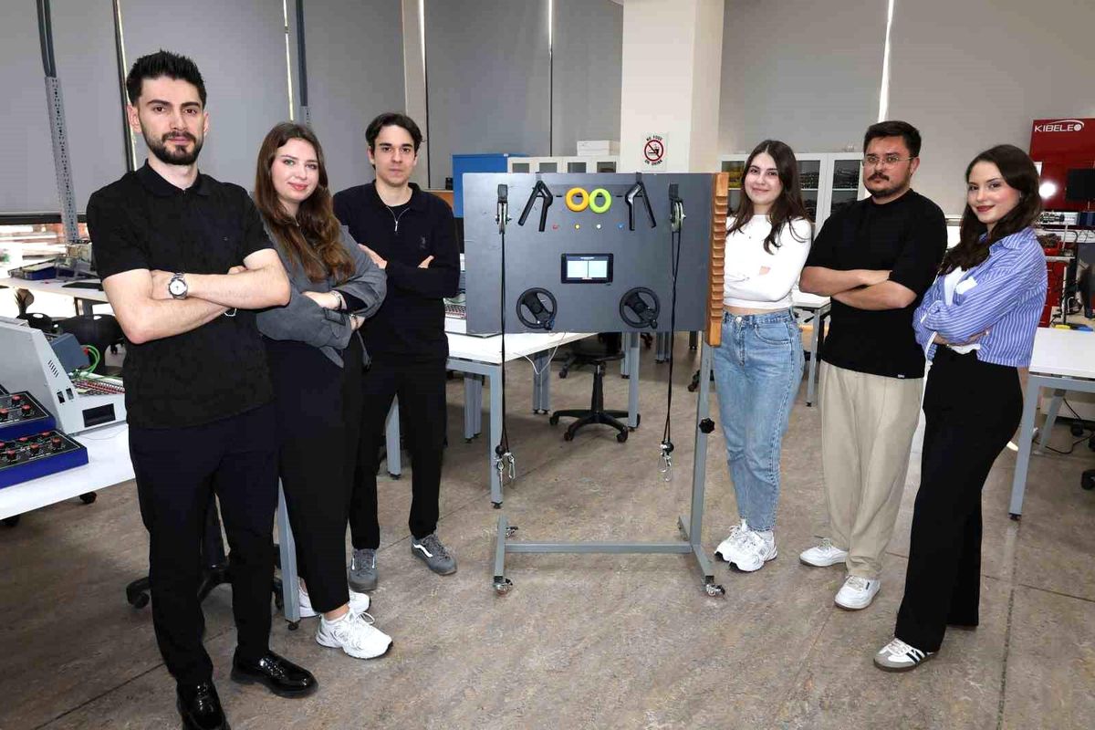 Gençlerden 'akıllı egzersiz' makinesi