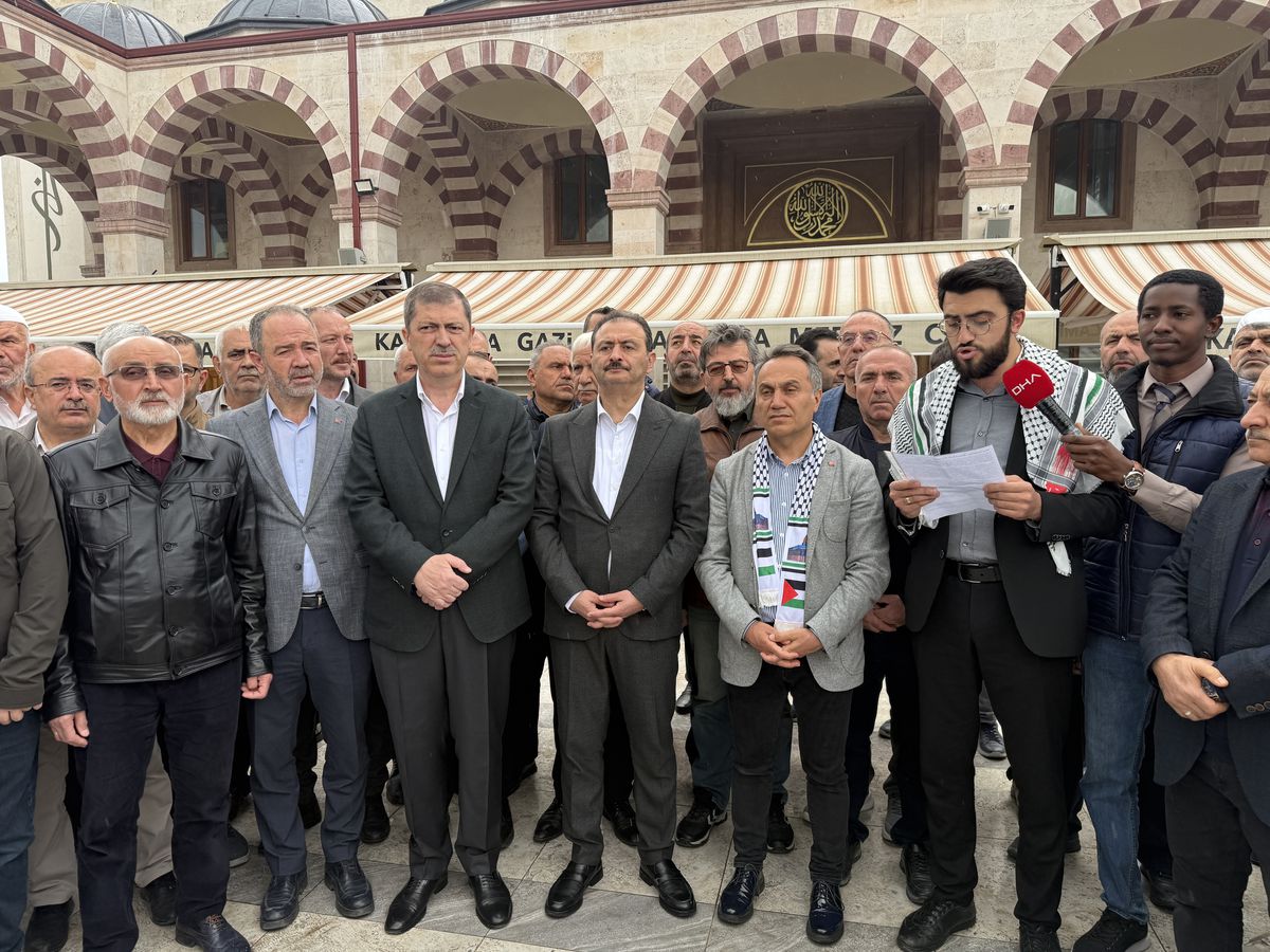 İsrail'in Sumud Filosu'na saldırısına Tokat'ta tepki