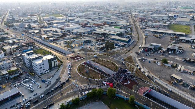 Mersin'de Hal Katlı Kavşağı hizmete açıldı