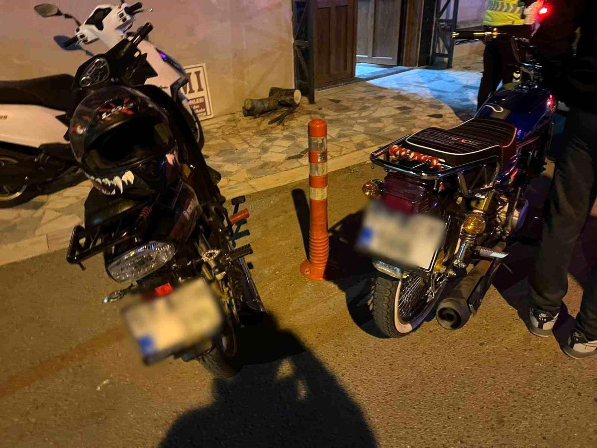 Sinop'ta polis denetimi: 550 bin TL idari ceza