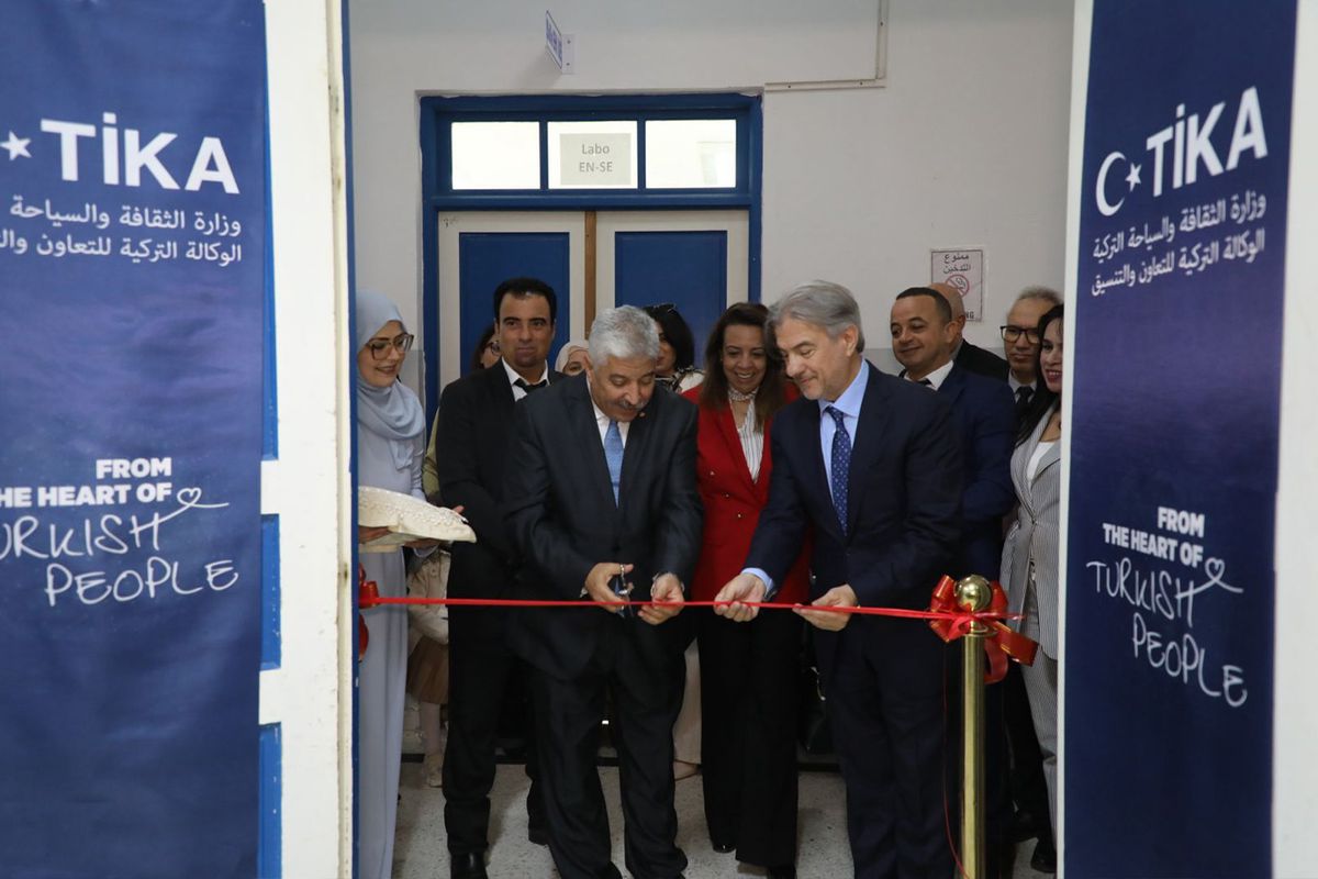 Tunus’ta mesleki eğitime destek: Nabil’de 3 yeni eğitim platformu hizmete açıldı