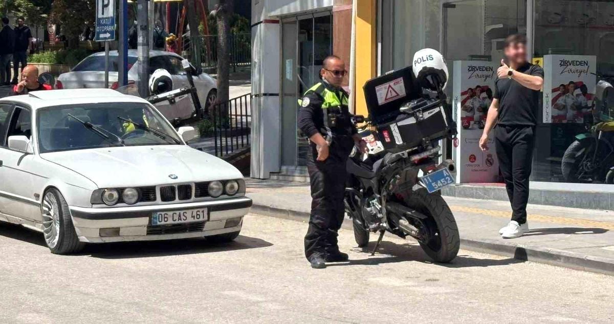 21 bin TL ceza yedi, gülerek poz verdi