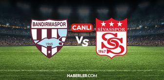Bandırmaspor Sivasspor CANLI nereden izlenir? Bandırmaspor Sivasspor maçı hangi kanalda, nereden izlenir?