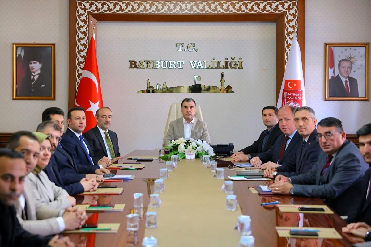 Bayburt'ta istihdam ve mesleki eğitim çalışmaları değerlendirildi