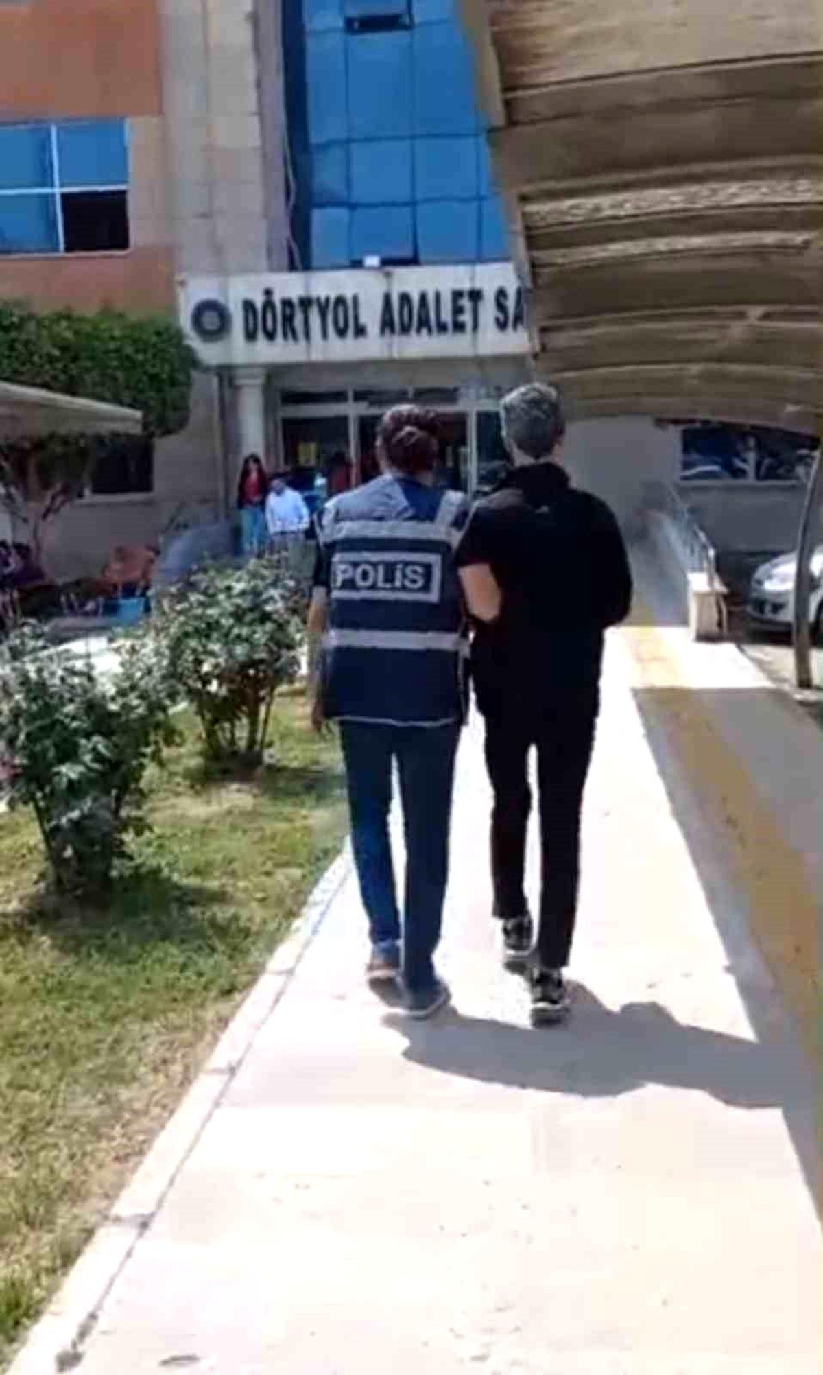 Dörtyol'da 12 yıl 10 ay hapis cezasıyla aranan şahıs yakalandı