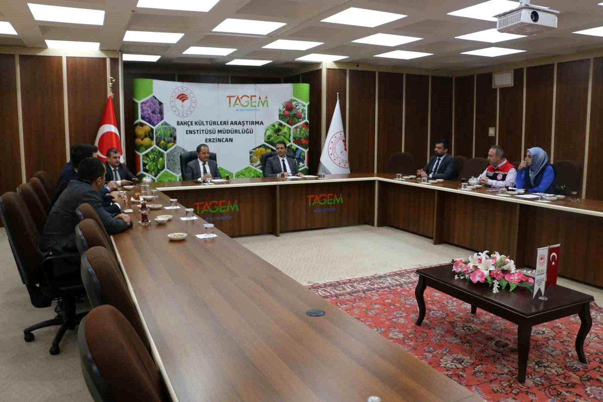 Erzincan'da Tarım ve Ormancılık Koordinasyon Toplantısı Yapıldı