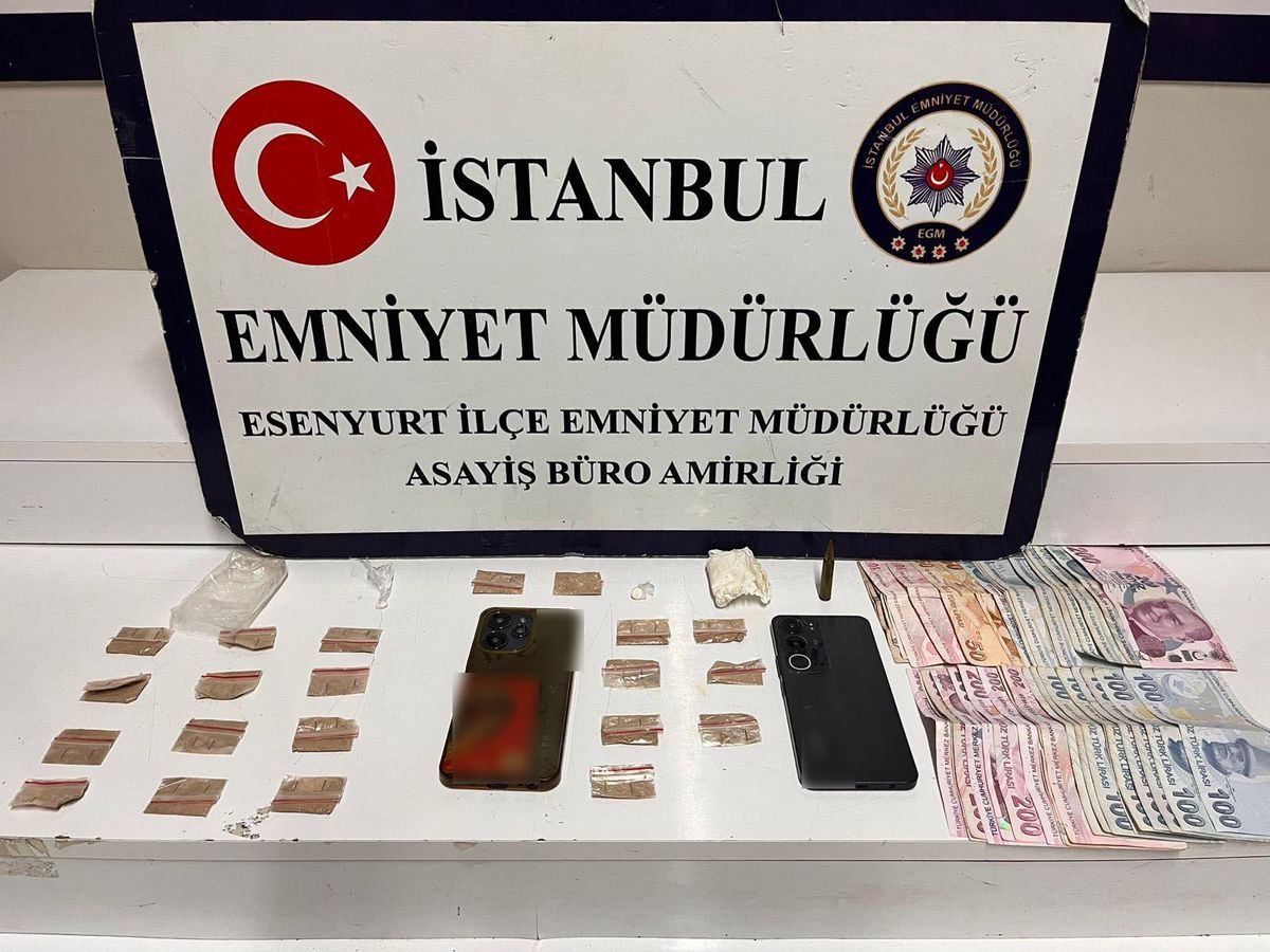 Esenyurt'ta uyuşturucu operasyonu; 3 gözaltı