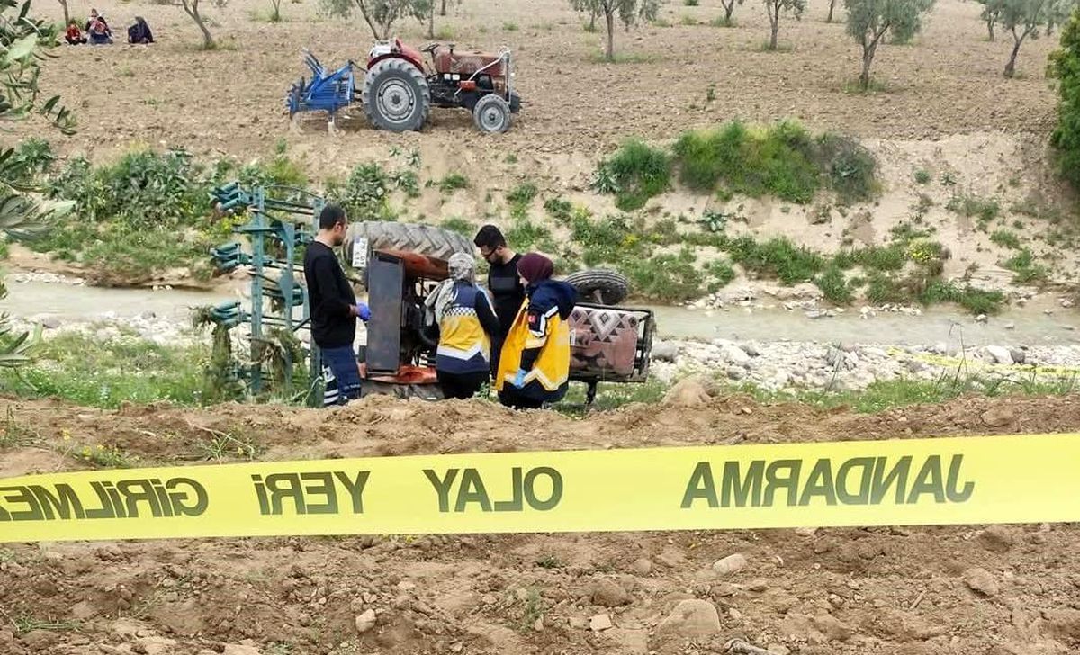 Kilis'te traktör kazası: 1 ölü
