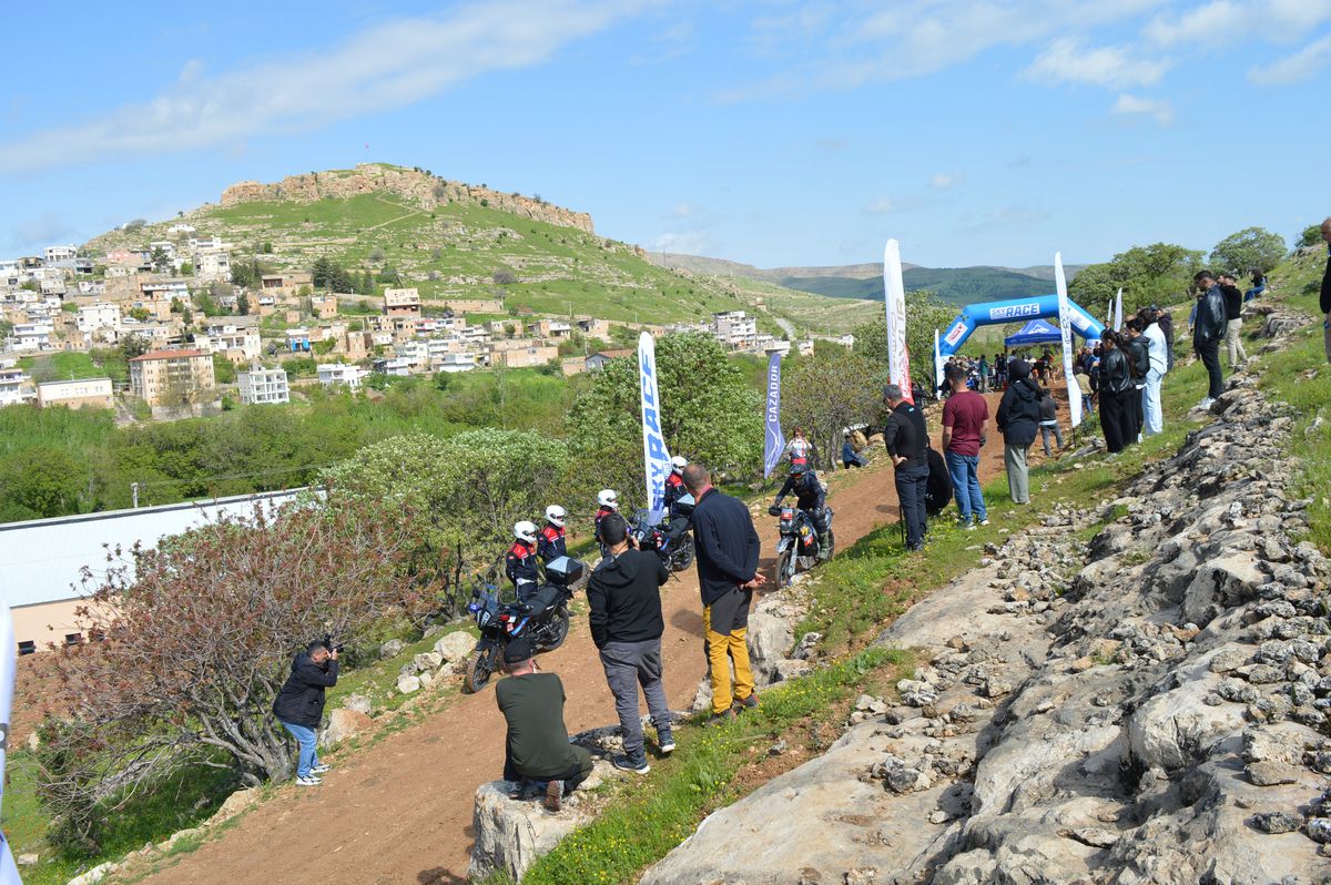 Mardin'de 'Sky Adventure' motosiklet yarışması heyecanı
