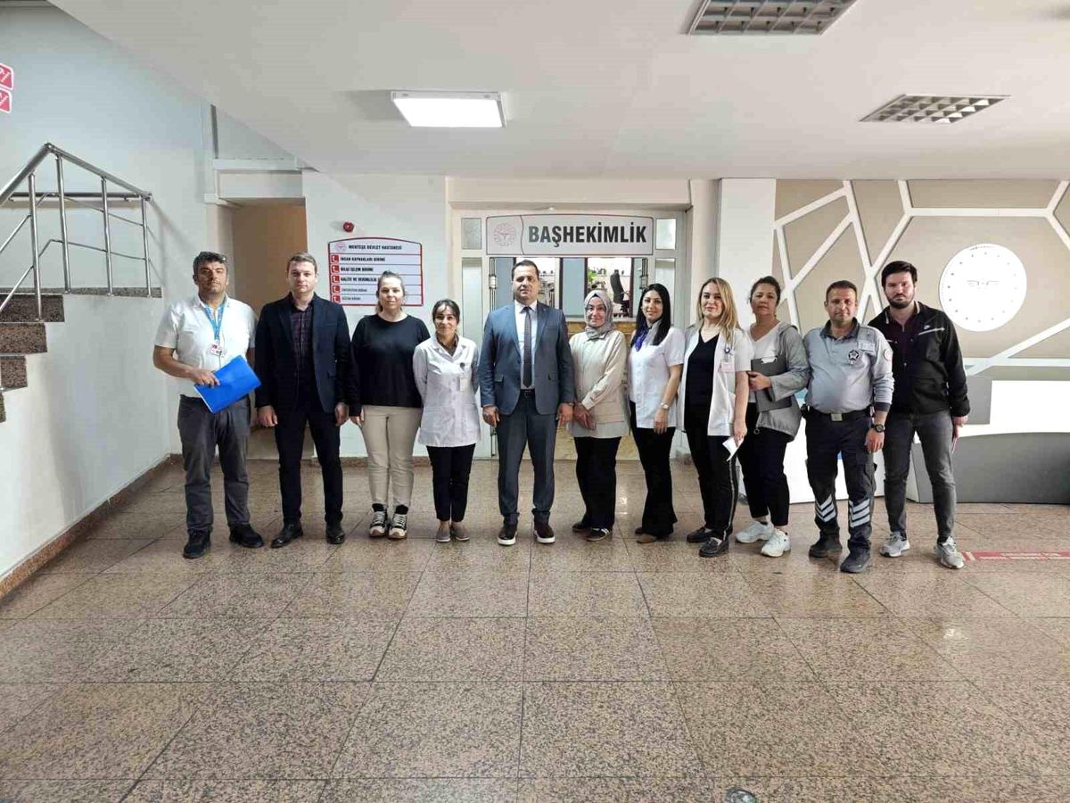Menteşe Devlet Hastanesi'nde yeni yatırımlar ve güvenlik önlemleri masaya yatırıldı