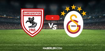Samsunspor Galatasaray maçı kaç kaç? MAÇ SONUCU! Samsunspor Galatasaray golleri kim attı, canlı maç anlatımı!