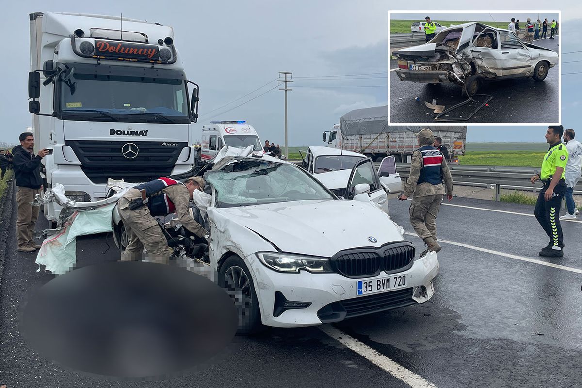 Şanlıurfa'da feci kaza: 2 ölü, 2 yaralı