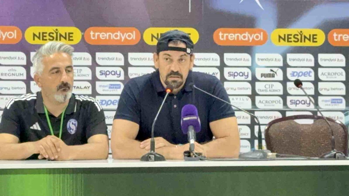 Servet Çetin: 52 puanla ligi bitiriyoruz