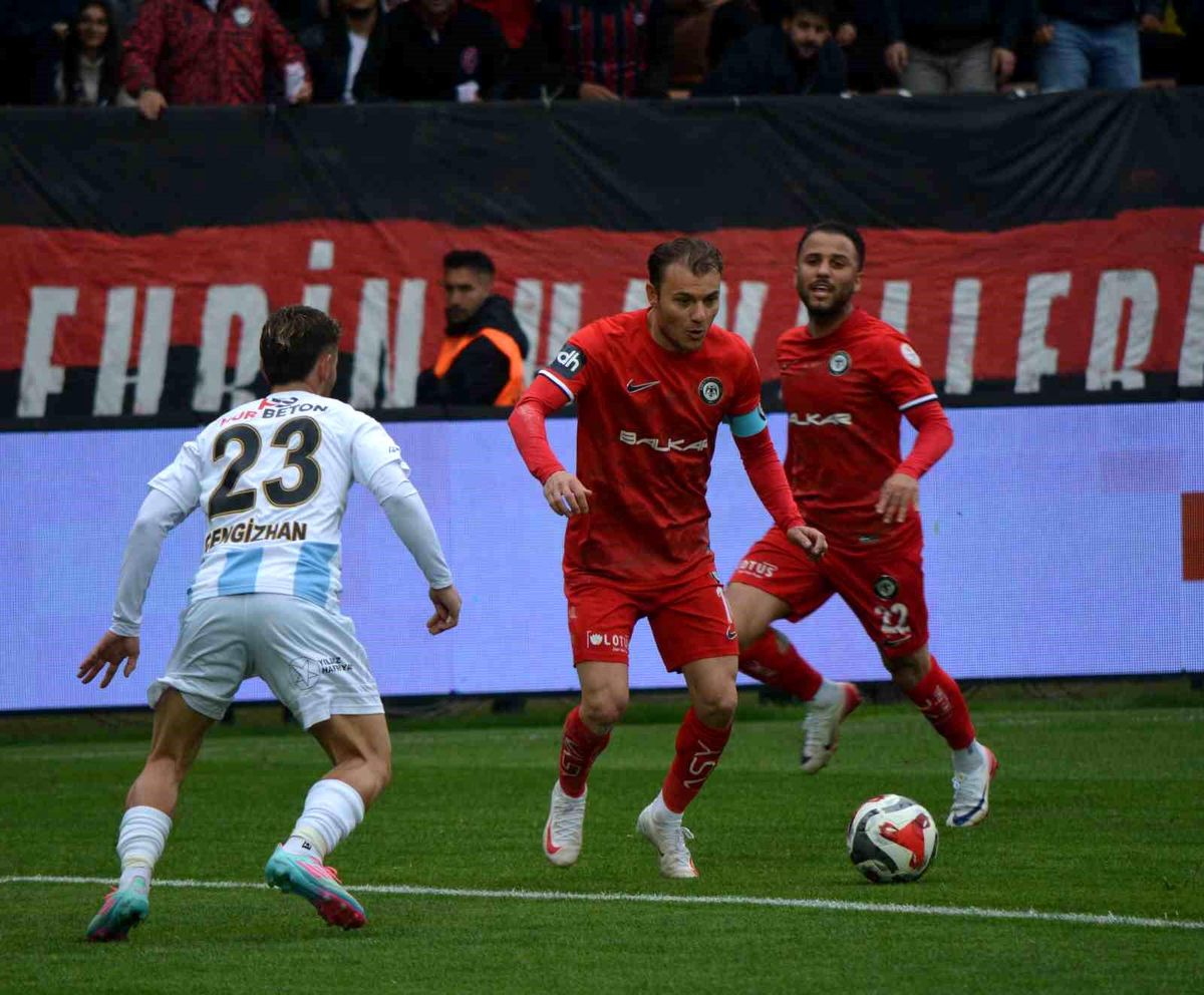 Çorum FK ile Erzurumspor 1-1 Berabere