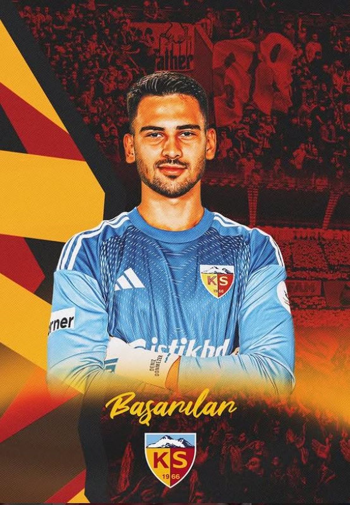 Kayserispor'un genç kalecisi Deniz Eren Dönmezer U-18 Milli Takımı'nın aday kadrosunda