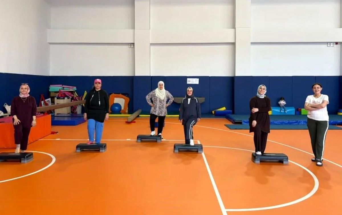 Bayburt'ta TRSM hastalarına spor ve moral etkinliği