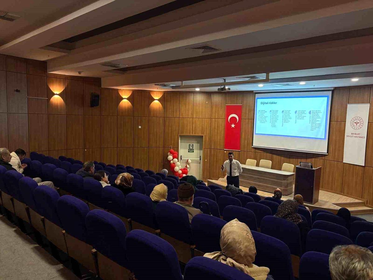 Bayburt TRSM'den hastalar ve ailelerine sosyal destek