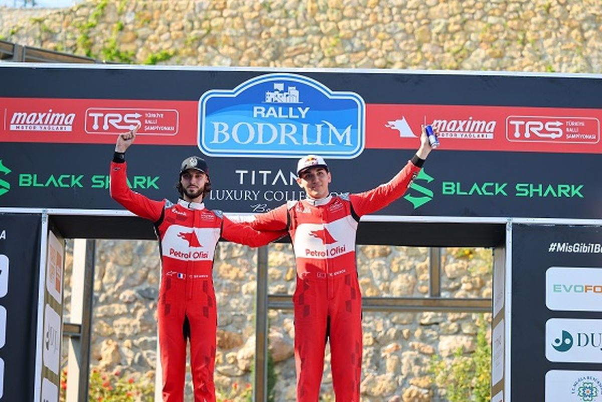 Bodrum Rallisi'nde kazanan Team Petrol Ofisi pilotu Kerem Kazaz oldu