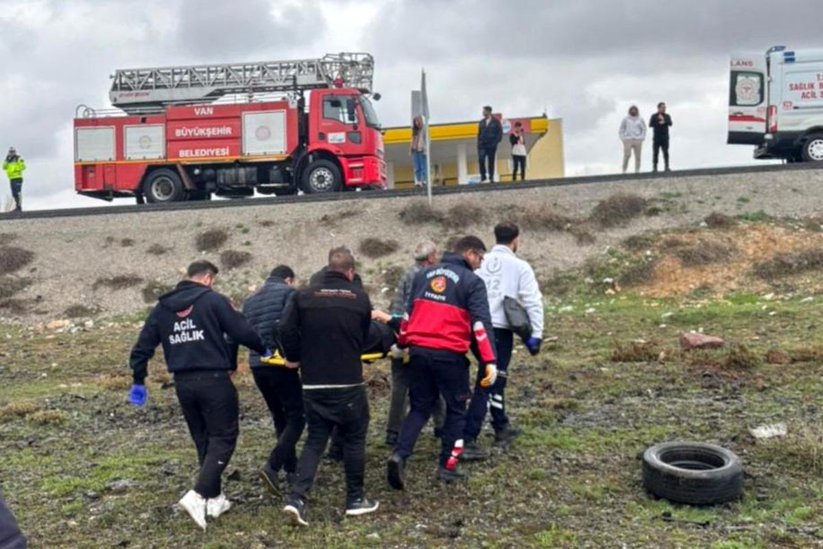 Çaldıran'da trafik kazası: 1 yaralı