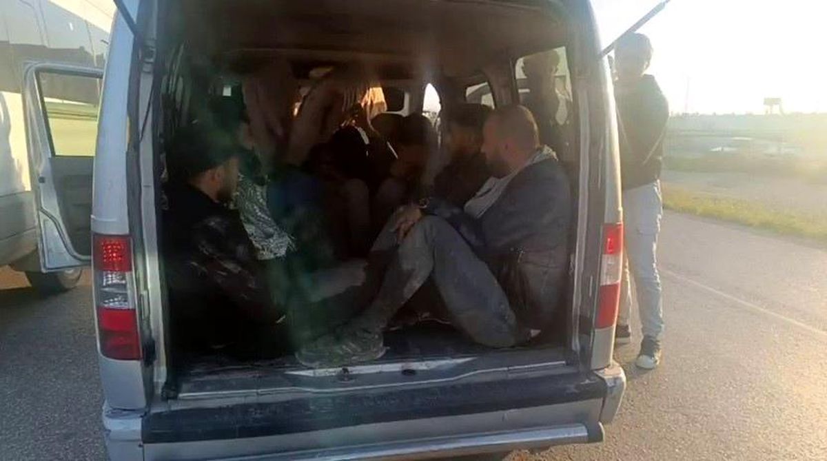 Hatay'da göçmen kaçakçılığı operasyonu: 10 yakalanan, 100 bin TL ceza