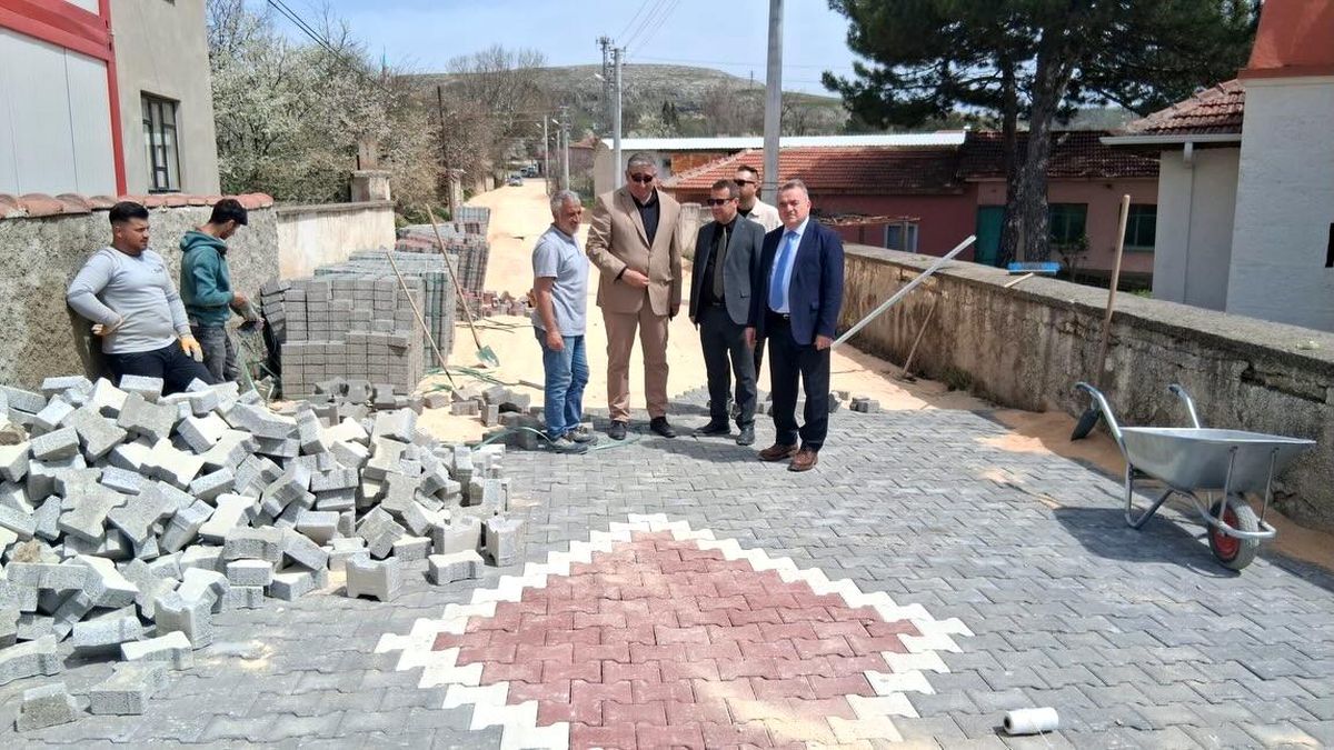Kaymakam Öztürk çalışmaları yerinde inceledi