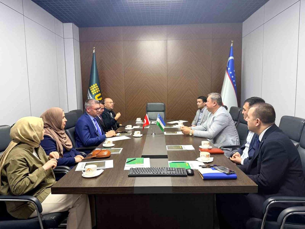 KBÜ akademisyenleri Özbekistan'da akademik temaslarda bulundu