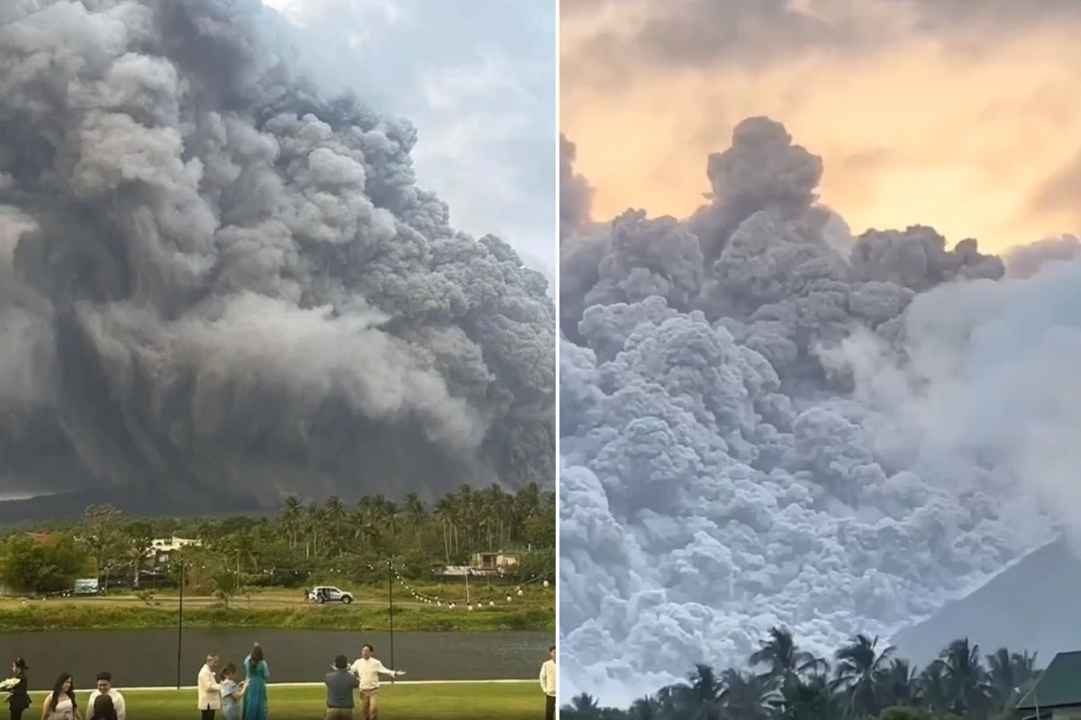 Filipinler'deki Mayon Yanardağı'nda patlama! Binlerce kişi tahliye edildi