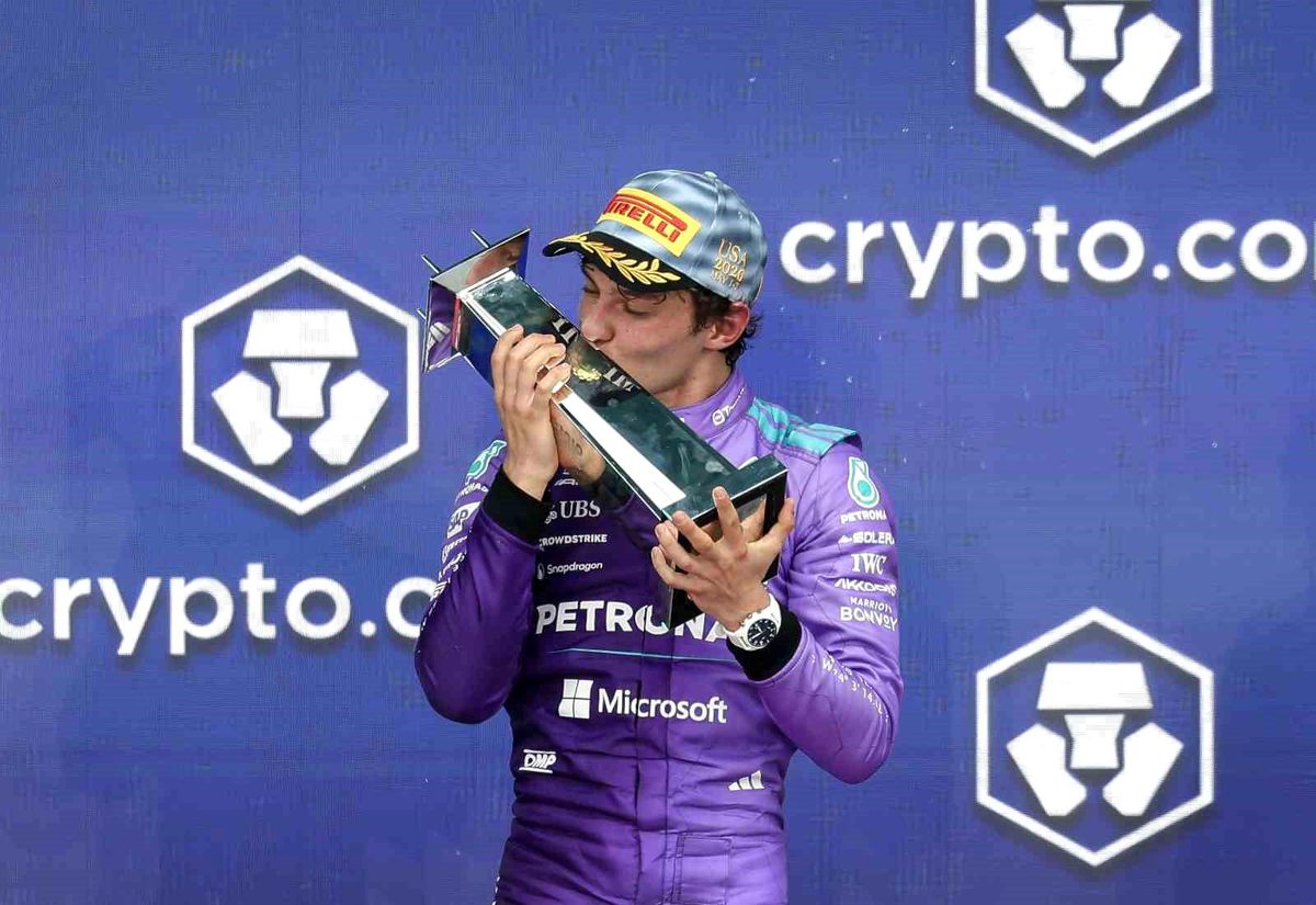 Miami Grand Prix'sinde kazanan Kimi Antonelli