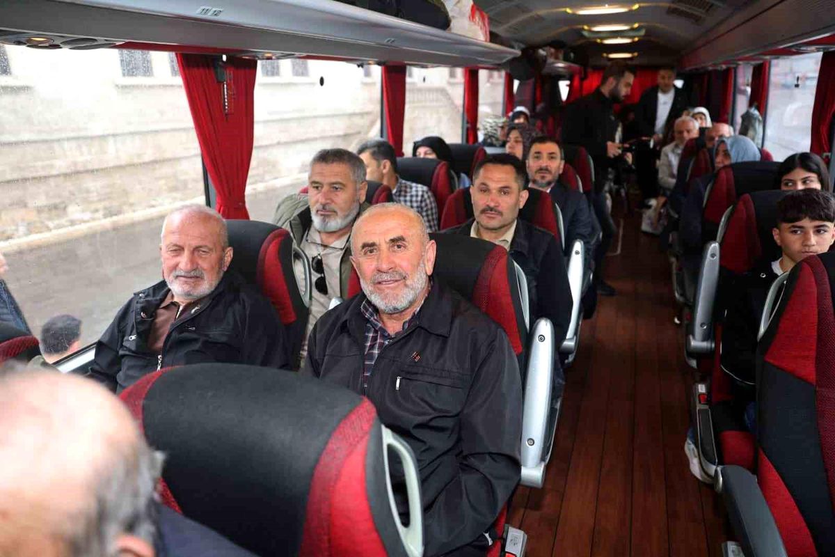Sivas'ta 200 şehit yakını tatile uğurlandı