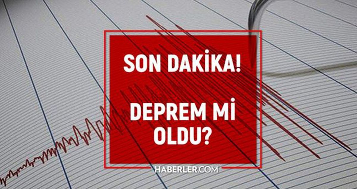 SON DEPREMLER! 3 Mayıs deprem mi oldu, ne zaman, kaç büyüklüğünde oldu?