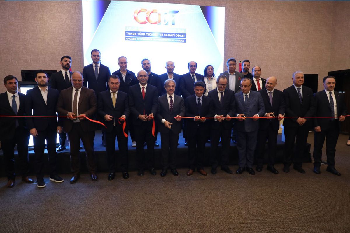 Tunus Türk Ticaret Odası’nın yeni ofisi törenle açıldı