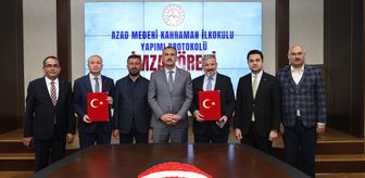 Ağrı’da hayırsever desteğiyle yeni ilkokul yapılacak