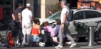 Almanya'nın Leipzig kentinde bir araç yayaların arasına daldı: 2 ölü, 8 yaralı