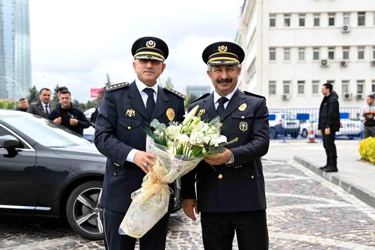 Ankara İl Emniyet Müdürü Maksut Yüksek düzenlenen törenle görevine başladı
