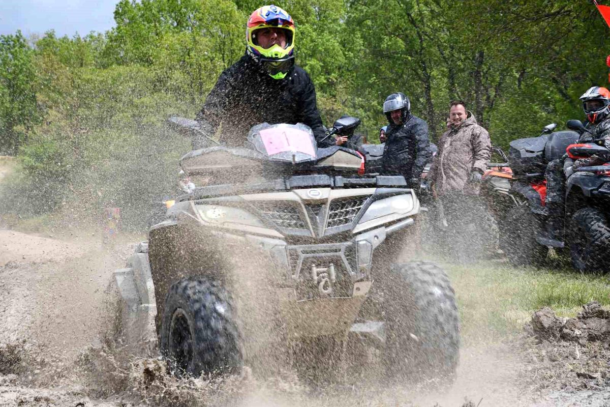 Babaeski'de Hıdırellez coşkusu: ATV yarışları renkli görüntülere sahne oldu