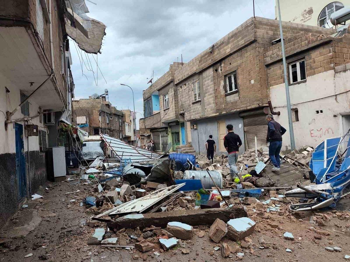 Birecik'te vatandaşlar "süper hücre" felaketini anlattı
