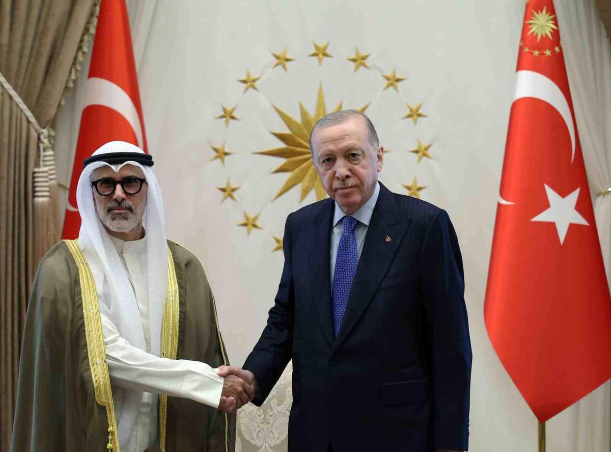 Cumhurbaşkanı Erdoğan, Kuveyt Dışişleri Bakanı Sabah'ı kabul etti