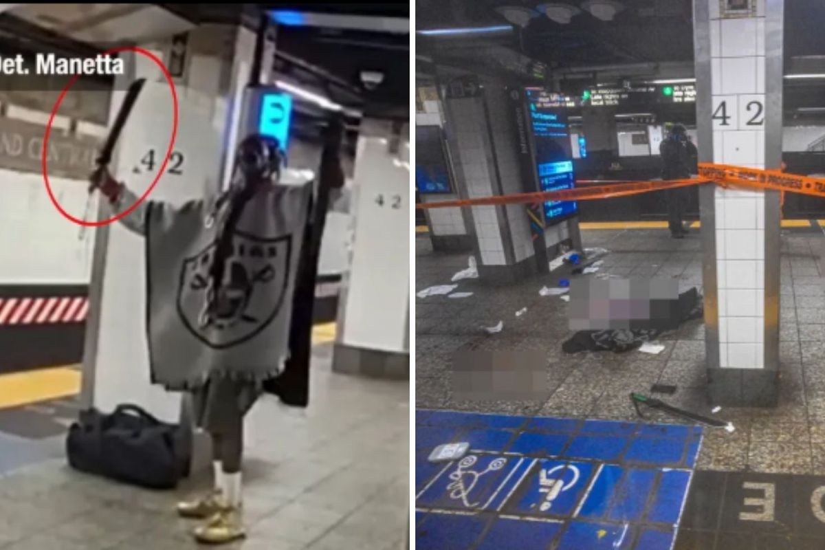 Dehşet saçan palalı saldırganı polis kurşun yağdırarak etkisiz hale getirdi