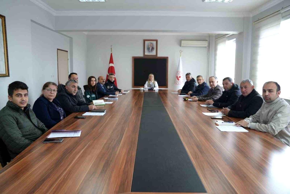 Gökçebey'de yaz ayları öncesi yangın tedbirleri masaya yatırıldı