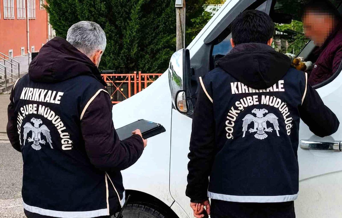 Kırıkkale'de okul çevrelerinde denetim