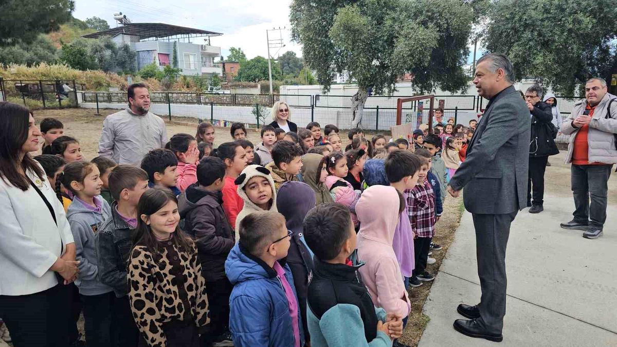 Mastavra İlkokulu'ndan Yeşil Adımlar Projesi