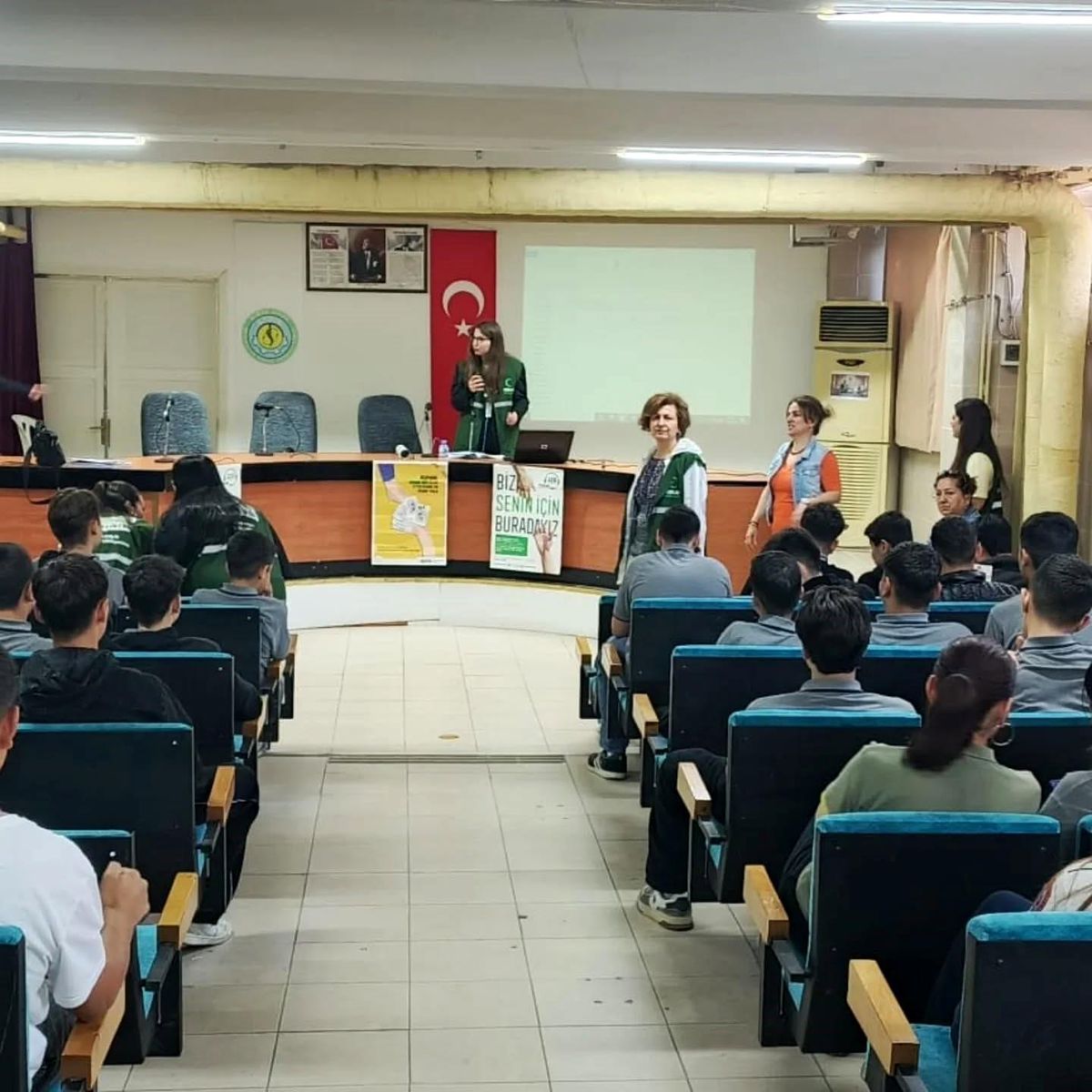Mimar Sinan MTAL'de bağımlılıkla mücadele etkinliği düzenlendi