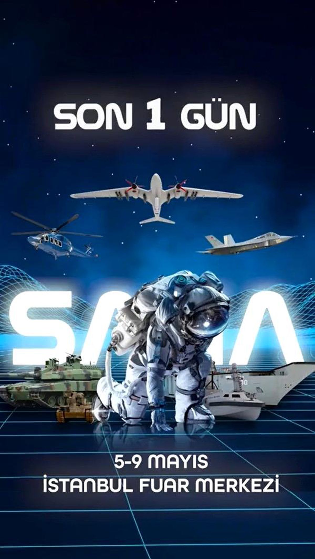 Savunma ve havacılık fuarı SAHA 2026 yarın başlıyor