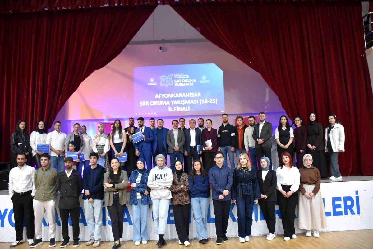 Şiir yarışmasının kazananları belli oldu