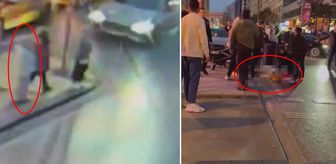 Şişli'de Mısırlı turistin hayatını kaybettiği kaza kamerada