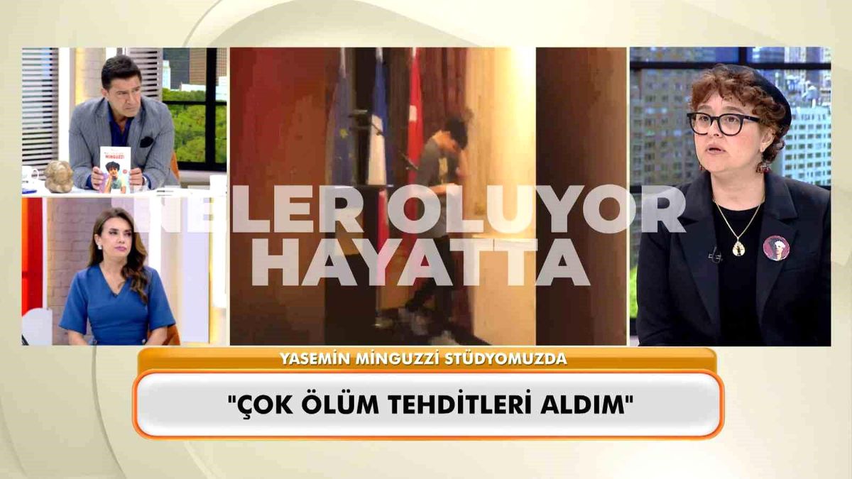 Yasemin Minguzzi, "Neler Oluyor Hayatta" programına konuk oldu
