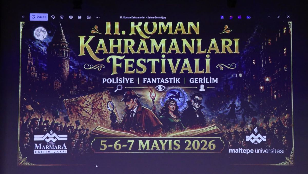11'inci Roman Kahramanları İstanbul Edebiyat Festivali Maltepe Üniversitesi'nde başladı