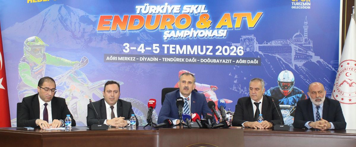 Ağrı'da Enduro ve ATV Şampiyonası heyecanı başlıyor