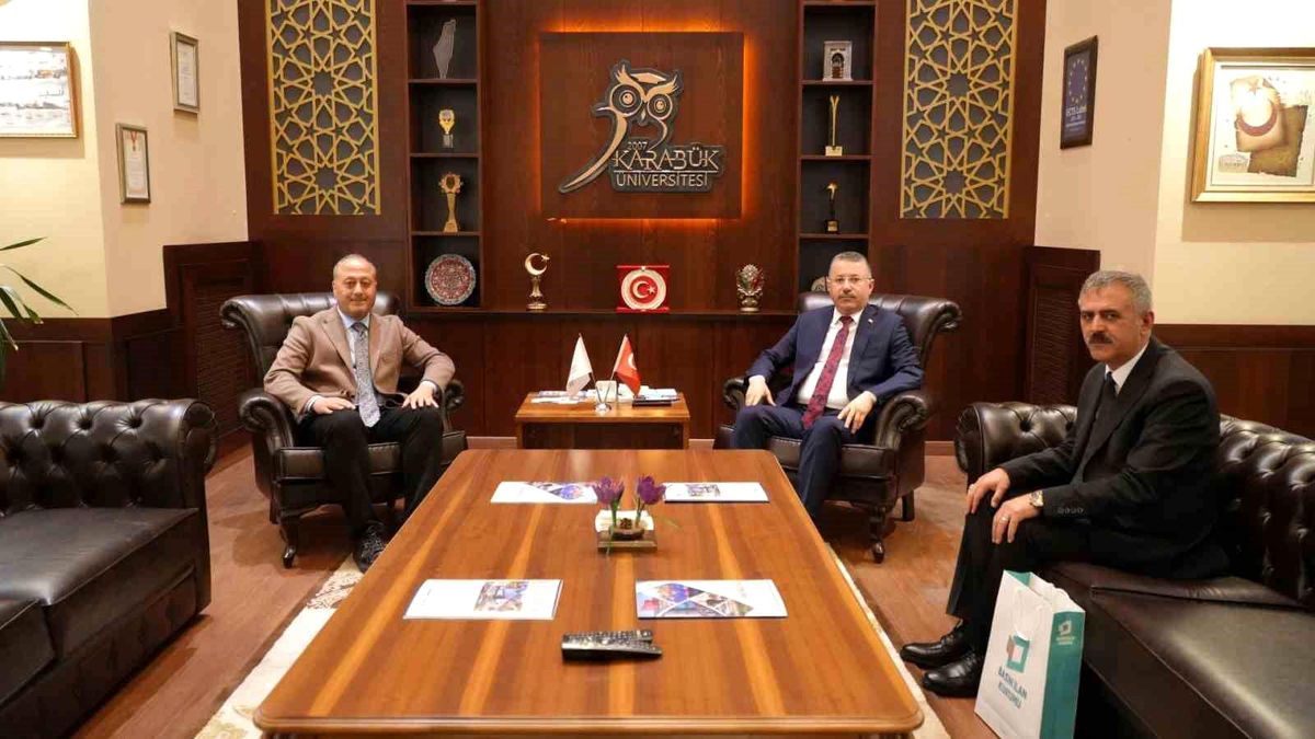 BİK Ankara Bölge Müdürü Çelik'ten Rektör Kırışık'a ziyaret